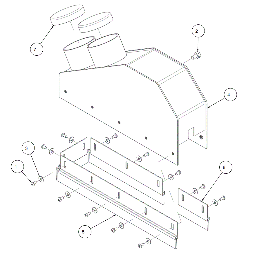 Section 05 Diagram and Parts List for CC-100 171320-9H MK Diamond Concrete Saw